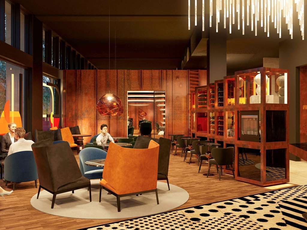 فندق بولمان برلين شفايتزرهوف المطعم الصورة The interior of the hotel